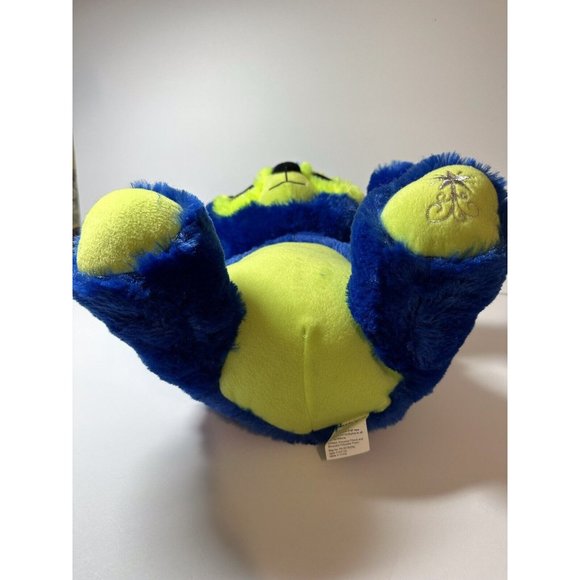 Peek A Boo Toys Blue And Green Stuffed Sleepy Time Bear NWT Christmas - Picture 7 of 11